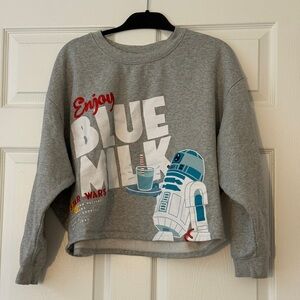 Disney Gray Star Wars R2-D2 Sweater